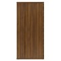 Aparador de madera contrachapada roble marrón 80x36x75 cm de vidaXL, Aparadores - Ref: Foro24-815491, Precio: 75,52 €, Descue...