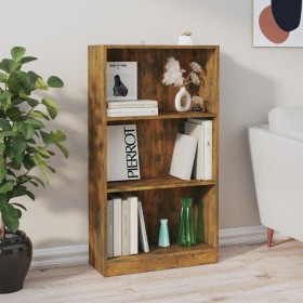 Smoked oak plywood shelf 60x24x109cm by vidaXL, Bookcases and shelves - Ref: Foro24-815087, Price: 47,78 €, Discount: %