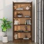 Brown oak plywood shelf 82.5x30.5x185.5 cm by vidaXL, Bookcases and shelves - Ref: Foro24-815116, Price: 145,99 €, Discount: %