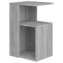 Sonoma gray plywood side table 36x30x56 cm by vidaXL, Side tables - Ref: Foro24-815190, Price: 40,35 €, Discount: %