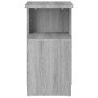 Sonoma gray plywood side table 36x30x56 cm by vidaXL, Side tables - Ref: Foro24-815190, Price: 40,35 €, Discount: %