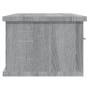 Armario de pared madera de ingeniería gris Sonoma 88x26x18,5 cm de vidaXL, Estantes y estanterías - Ref: Foro24-815082, Preci...