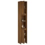 Brown oak plywood bathroom cabinet 30x30x183.5cm by vidaXL, Bathroom furniture - Ref: Foro24-815110, Price: 86,99 €, Discount: %