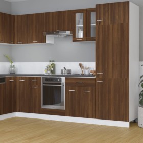 Oak brown engineered wood hanging cabinet 60x31x60 cm by vidaXL, Kitchen cabinets - Ref: Foro24-815122, Price: 50,35 €, Disco...