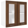 Armario colgante madera de ingeniería marrón roble 60x31x60 cm de vidaXL, Armarios de cocina - Ref: Foro24-815122, Precio: 49...