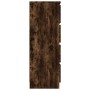 Aparador madera contrachapada color roble ahumado 60x35x98,5 cm de vidaXL, Aparadores - Ref: Foro24-815075, Precio: 100,33 €,...