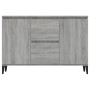 Gray Sonoma plywood sideboard 104x35x70 cm by vidaXL, Sideboards - Ref: Foro24-815166, Price: 108,99 €, Discount: %