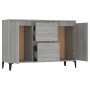 Gray Sonoma plywood sideboard 104x35x70 cm by vidaXL, Sideboards - Ref: Foro24-815166, Price: 108,99 €, Discount: %