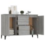 Gray Sonoma plywood sideboard 104x35x70 cm by vidaXL, Sideboards - Ref: Foro24-815166, Price: 108,99 €, Discount: %