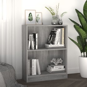 Sonoma gray engineered wood shelving 60x24x76 cm by vidaXL, Bookcases and shelves - Ref: Foro24-815085, Price: 32,27 €, Disco...