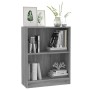 Estantería madera de ingeniería gris Sonoma 60x24x76 cm de vidaXL, Librerías y estanterías - Ref: Foro24-815085, Precio: 32,2...