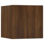 Brown oak wall TV cabinet 30.5x30x30 cm by vidaXL, TV Furniture - Ref: Foro24-815141, Price: 23,76 €, Discount: %