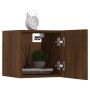 Brown oak wall TV cabinet 30.5x30x30 cm by vidaXL, TV Furniture - Ref: Foro24-815141, Price: 23,76 €, Discount: %