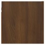 Brown oak wall TV cabinet 30.5x30x30 cm by vidaXL, TV Furniture - Ref: Foro24-815141, Price: 23,76 €, Discount: %