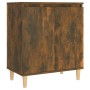 Aparador madera contrachapada color roble ahumado 60x35x70 cm de vidaXL, Aparadores - Ref: Foro24-815156, Precio: 55,49 €, De...