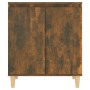 Aparador madera contrachapada color roble ahumado 60x35x70 cm de vidaXL, Aparadores - Ref: Foro24-815156, Precio: 55,49 €, De...