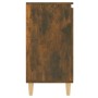 Aparador madera contrachapada color roble ahumado 60x35x70 cm de vidaXL, Aparadores - Ref: Foro24-815156, Precio: 55,49 €, De...