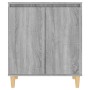 Sonoma graues Sperrholz-Sideboard 60x35x70 cm von vidaXL, Sideboards - Ref: Foro24-815157, Preis: 63,99 €, Rabatt: %