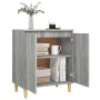 Sonoma graues Sperrholz-Sideboard 60x35x70 cm von vidaXL, Sideboards - Ref: Foro24-815157, Preis: 63,99 €, Rabatt: %