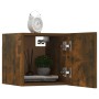 Wall TV cabinets 4 pcs smoked oak 30.5x30x30 cm by vidaXL, TV Furniture - Ref: Foro24-815137, Price: 70,36 €, Discount: %