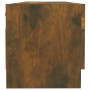 Armario madera contrachapada color roble ahumado 100x32,5x35 cm de vidaXL, Armarios roperos - Ref: Foro24-815213, Precio: 60,...