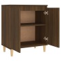 Aparador de madera contrachapada roble marrón 60x35x70 cm de vidaXL, Aparadores - Ref: Foro24-815158, Precio: 57,66 €, Descue...