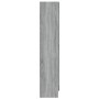 Vitrina madera contrachapada gris Sonoma 82,5x30,5x150 cm de vidaXL, Librerías y estanterías - Ref: Foro24-815118, Precio: 14...