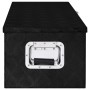 Black aluminum storage box 80x39x30 cm by vidaXL, Toolboxes - Ref: Foro24-152253, Price: 165,99 €, Discount: %