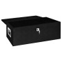 Black aluminum storage box 80x39x30 cm by vidaXL, Toolboxes - Ref: Foro24-152253, Price: 165,99 €, Discount: %