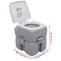 Juego de inodoro con lavabo portátil para camping de vidaXL, Camping y senderismo - Ref: Foro24-3154910, Precio: 323,35 €, De...