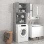 Sonoma gray washing machine cabinet 64x25.5x190 cm by vidaXL, Accessories for washing machines and dryers - Ref: Foro24-81507...