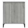 Sonoma gray plywood sideboard 60x35x70 cm by vidaXL, Sideboards - Ref: Foro24-815160, Price: 65,01 €, Discount: %