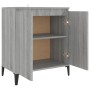 Sonoma gray plywood sideboard 60x35x70 cm by vidaXL, Sideboards - Ref: Foro24-815160, Price: 65,01 €, Discount: %