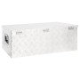 Caja de almacenaje de aluminio plateado 90x47x33,5 cm de vidaXL, Cajas de herramientas - Ref: Foro24-152254, Precio: 155,12 €...