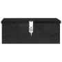 Caja de almacenaje de aluminio negro 60x23,5x23 cm de vidaXL, Cajas de herramientas - Ref: Foro24-152249, Precio: 111,34 €, D...