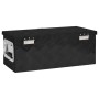 Caja de almacenaje de aluminio negro 60x23,5x23 cm de vidaXL, Cajas de herramientas - Ref: Foro24-152249, Precio: 111,34 €, D...