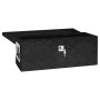 Caja de almacenaje de aluminio negro 60x23,5x23 cm de vidaXL, Cajas de herramientas - Ref: Foro24-152249, Precio: 111,34 €, D...