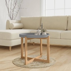 Couchtisch aus grauem Sperrholz und Kiefernholz, 53 x 53 x 43,5 cm von vidaXL, Couchtisch - Ref: Foro24-345593, Preis: 35,99 ...