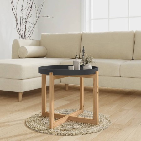 Plywood and black pine coffee table 53x53x43.5 cm by vidaXL, Coffee table - Ref: Foro24-345592, Price: 45,99 €, Discount: %