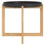 Plywood and black pine coffee table 53x53x43.5 cm by vidaXL, Coffee table - Ref: Foro24-345592, Price: 45,99 €, Discount: %