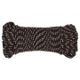 Black polypropylene boat rope 4 mm 50 m by vidaXL, Ropes and metal cords - Ref: Foro24-152328, Price: 10,14 €, Discount: %