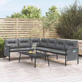 Anthracite gray steel 2-piece garden furniture set by vidaXL, Garden sets - Ref: Foro24-3187261, Price: 361,52 €, Discount: %