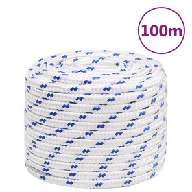 White polypropylene boat rope 18 mm 100 m by vidaXL, Ropes and metal cords - Ref: Foro24-152313, Price: 91,99 €, Discount: %