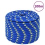 Cuerda de barco polipropileno azul 12 mm 100 m de vidaXL, Sogas y cuerdas metálicas - Ref: Foro24-152460, Precio: 57,33 €, De...