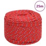 Red polypropylene boat rope 6 mm 25 m by vidaXL, Ropes and metal cords - Ref: Foro24-152390, Price: 9,27 €, Discount: %