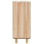 Aparador marrón madera pino maciza y ratán natural 60x30x70 cm de vidaXL, Aparadores - Ref: Foro24-345635, Precio: 132,07 €, ...