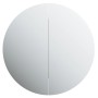 Bathroom cabinet with round mirror and gray LED 47x47x17.5 cm by vidaXL, bathroom vanities - Ref: Foro24-345585, Price: 129,9...