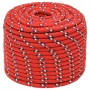 Red polypropylene boat rope 12 mm 100 m by vidaXL, Ropes and metal cords - Ref: Foro24-152407, Price: 49,13 €, Discount: %