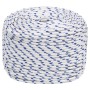 White polypropylene boat rope 8 mm 50 m by vidaXL, Ropes and metal cords - Ref: Foro24-152290, Price: 24,89 €, Discount: %