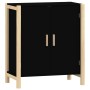 Black plywood sideboard 62x38x70 cm by vidaXL, Sideboards - Ref: Foro24-345670, Price: 65,99 €, Discount: %